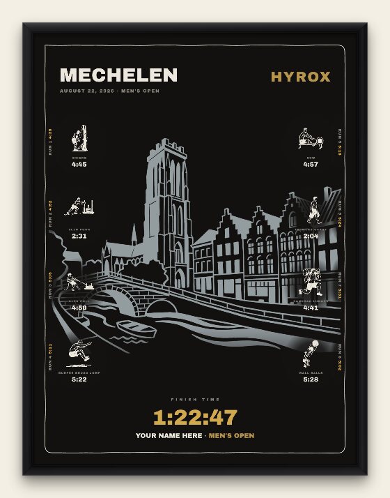 The Noir, Mechelen men's edition, black frame