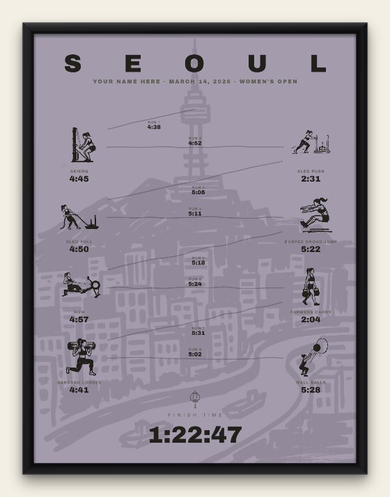 The Ink, Seoul women's edition, black frame