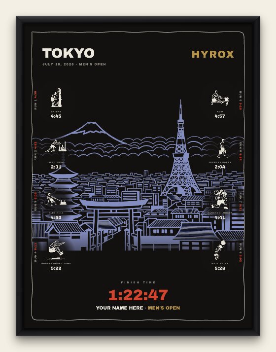 The Noir, Tokyo men's edition, black frame